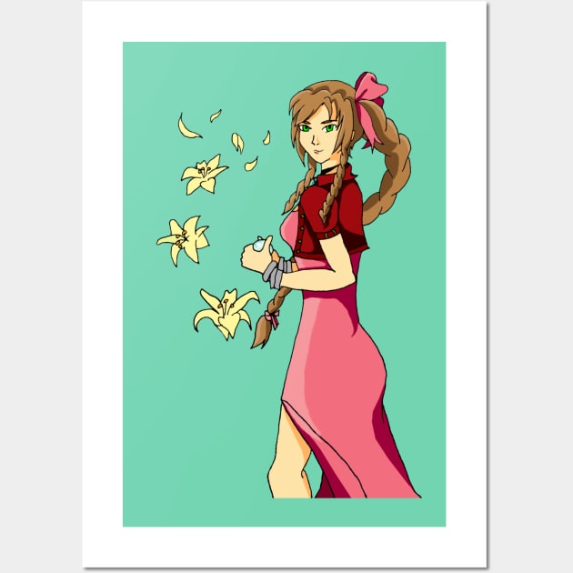 Aerith Gainsborough Wall Art by Incera